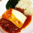 トマト缶で簡単☆煮込みハンバーグ