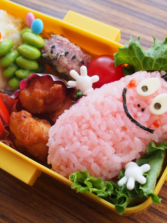 キャラ弁 簡単 バーバパパ-レシピのメイン写真