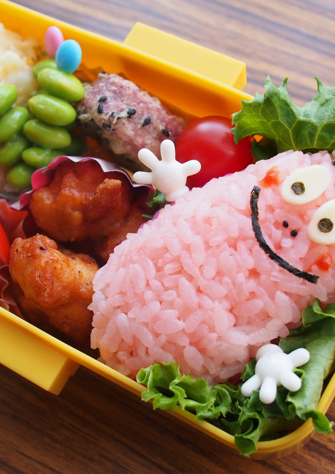 キャラ弁 簡単 バーバパパ-レシピのメイン写真