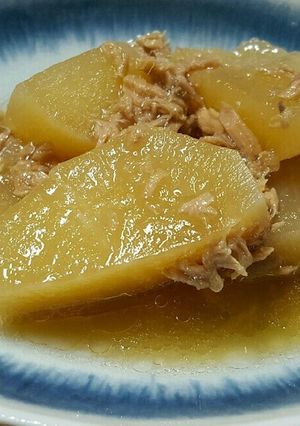 大根とツナの煮物～調味料は2つだけ第2弾-レシピのメイン写真