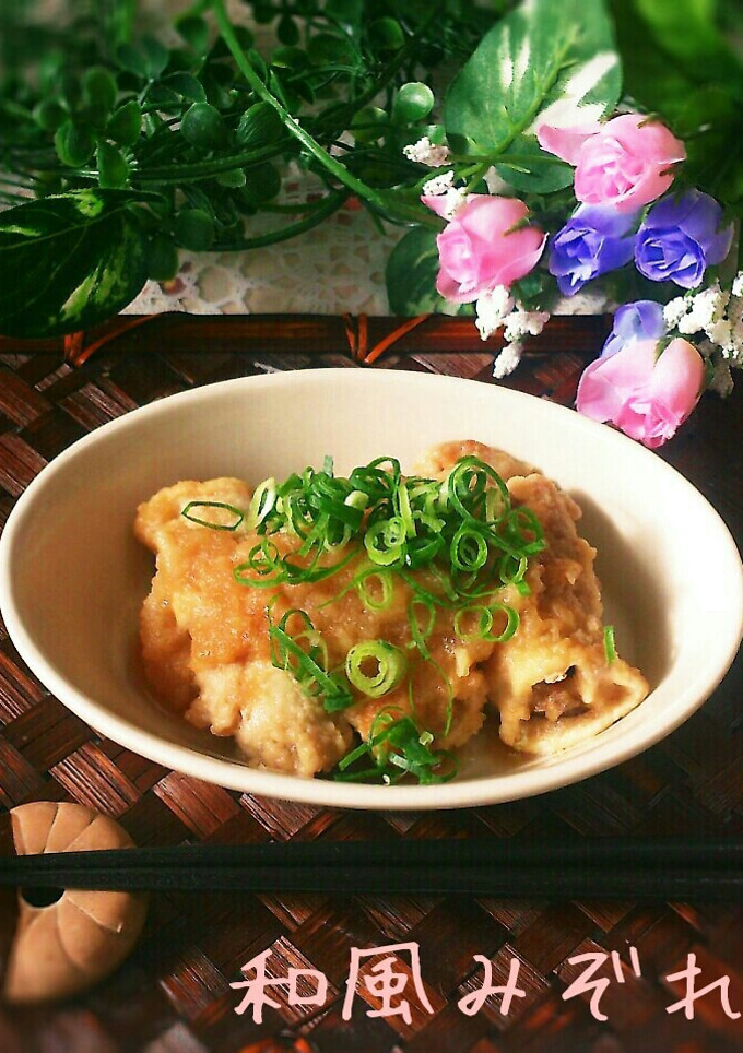 大葉とナスの豚肉ロール♡和風みぞれ煮-レシピのメイン写真