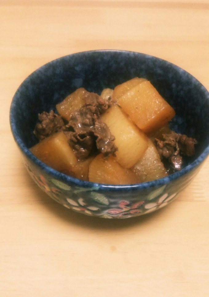 牛肉と大根の煮物-レシピのメイン写真