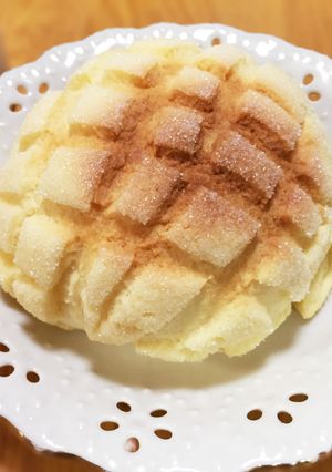 皮がたっぷり❤カリふわ簡単メロンパン-レシピのメイン写真