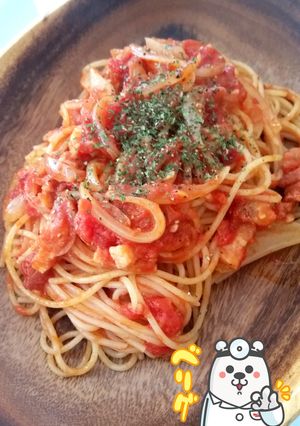 トマトソース酵素パスタ【アゲ活レシピ】-レシピのメイン写真
