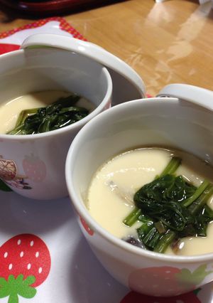 誰でも簡単♪茶碗蒸し(^ー^)ノ-レシピのメイン写真