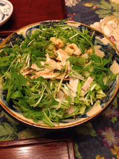 白菜と水菜のサラダ-レシピのメイン写真