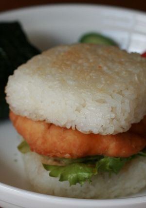 おうちでランチ気分のライスバーガー-レシピのメイン写真