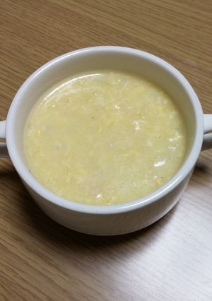 簡単！あったか中華コーンクリームスープ-レシピのメイン写真