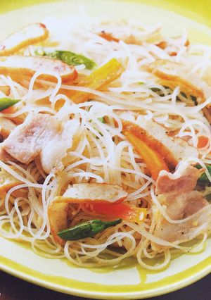 具だくさん焼きビーフン-レシピのメイン写真