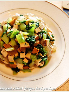 黑木耳拌青江菜豆乾.柯媽媽の植物燕窩-レシピのメイン写真