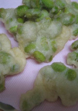 これだけ！でもウマイ♪枝豆のぽっとん揚げ-レシピのメイン写真