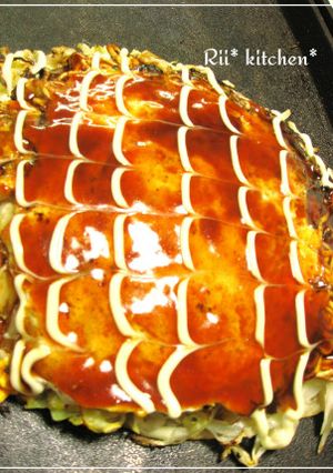 県人うちの基本♡広島風お好み焼き♡-レシピのメイン写真