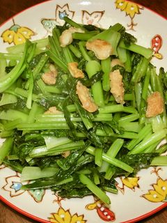 簡単!すぐできる鶏の皮の野菜いため-レシピのメイン写真