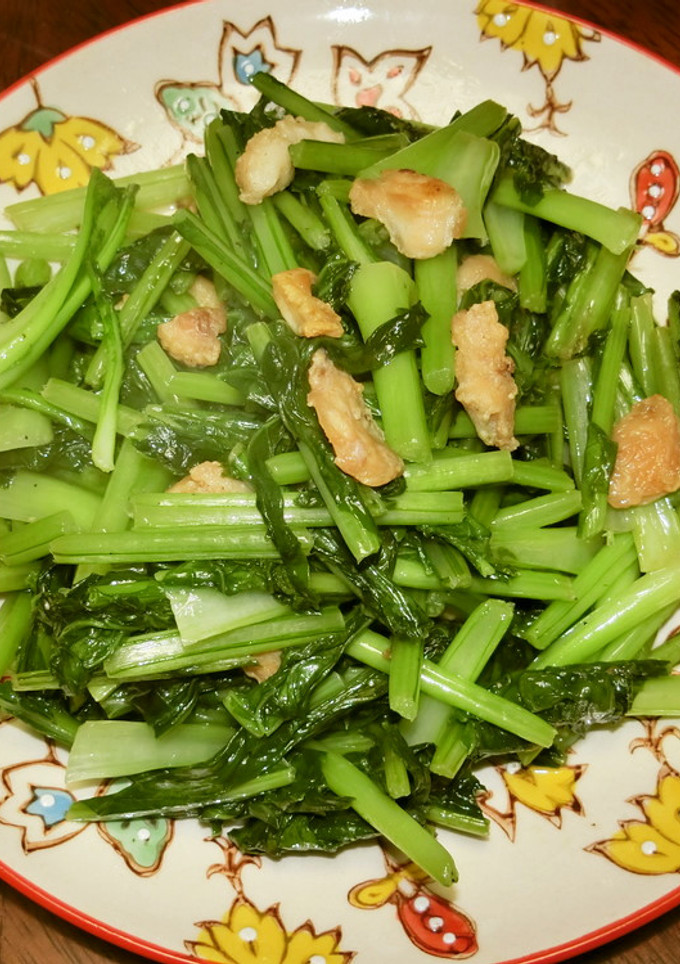 簡単！すぐできる鶏の皮の野菜いため-レシピのメイン写真