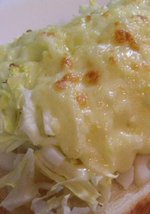 ちくわキャベツトースト-レシピのメイン写真