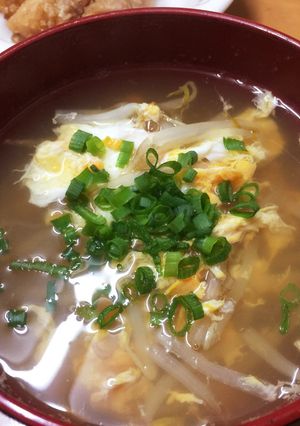 超時短！もやしの玉子スープ-レシピのメイン写真