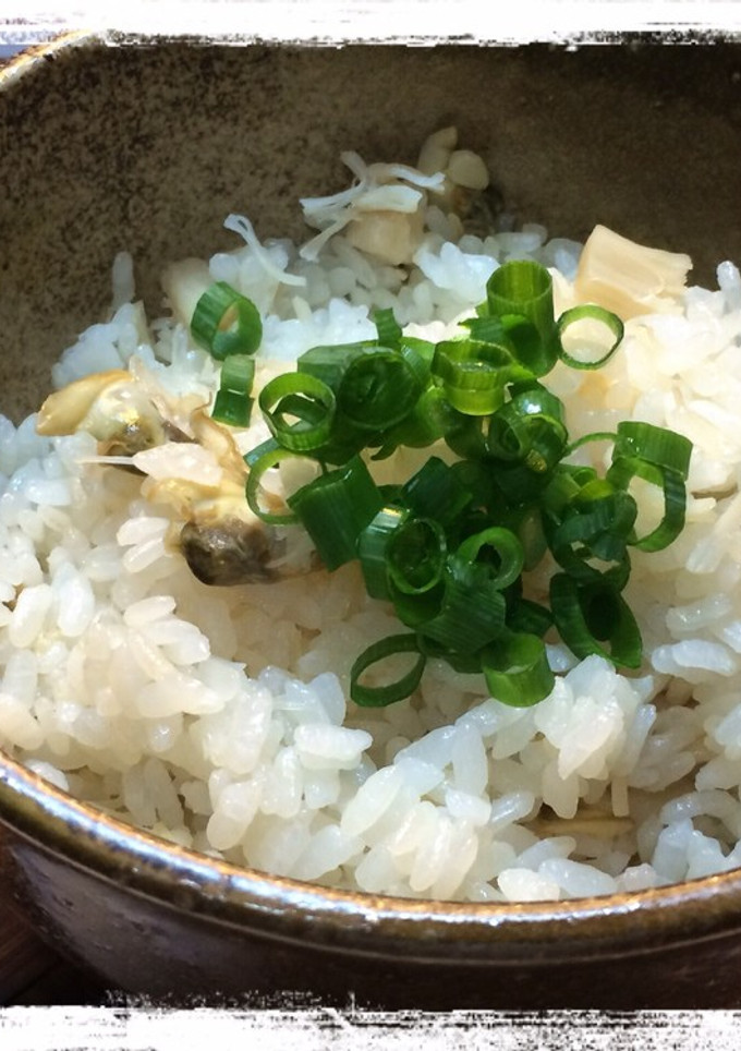 ☆料亭の味☆帆立・アサリ缶の炊き込み御飯-レシピのメイン写真