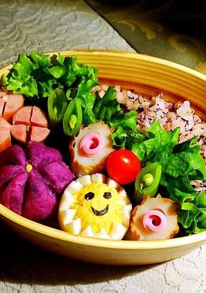 わっぱ弁当の作り方　④　ソーセージ-レシピのメイン写真
