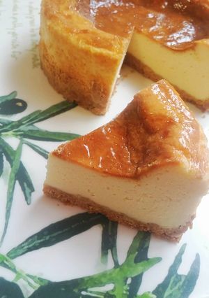 ミキサーで1発！簡単ベイクドチーズケーキ-レシピのメイン写真