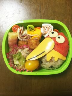 簡単キャラ弁♩キョロちゃん♩-レシピのメイン写真