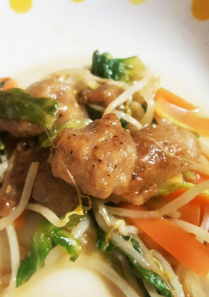大豆のお肉で簡単さっぱり炒め★-レシピのメイン写真
