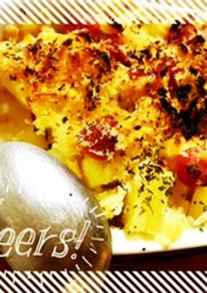 簡単レンチン&トースター♡ポテトグラタン-レシピのメイン写真