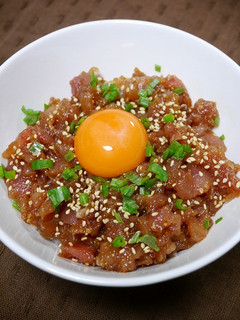 簡単!まぐろユッケ丼-レシピのメイン写真