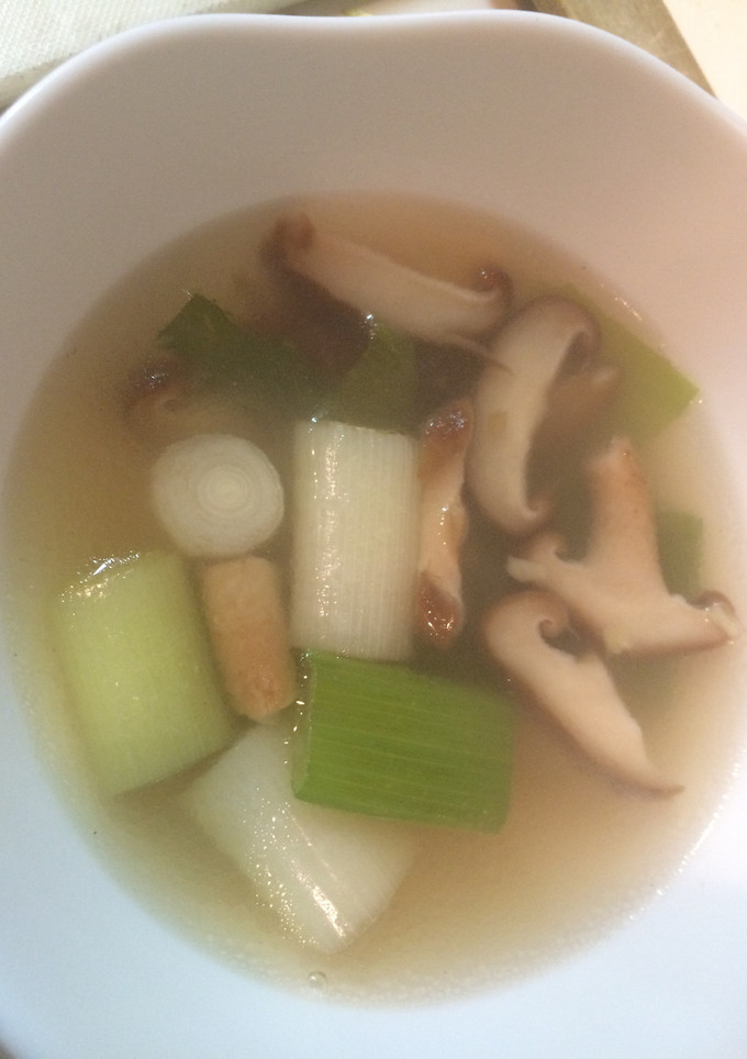 しいたけとねぎの中華スープ-レシピのメイン写真