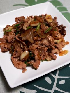 発芽にんにくと豚肉炒め-レシピのメイン写真