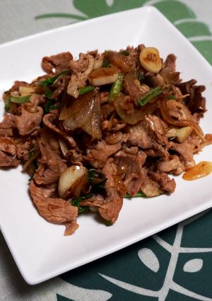 発芽にんにくと豚肉炒め-レシピのメイン写真