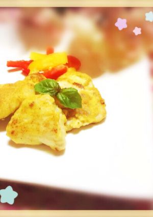鶏胸肉ピカタ風♡皆大好きｶﾚｰ味-レシピのメイン写真