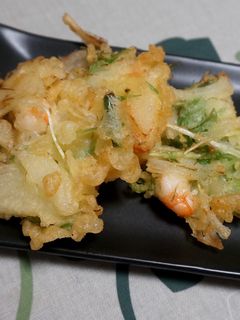 発芽にんにくのかき揚げ-レシピのメイン写真
