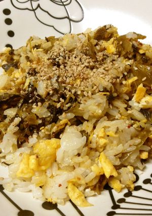 高菜チャーハン、簡単おいしい-レシピのメイン写真