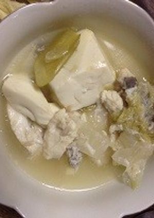 中華風湯豆腐-レシピのメイン写真
