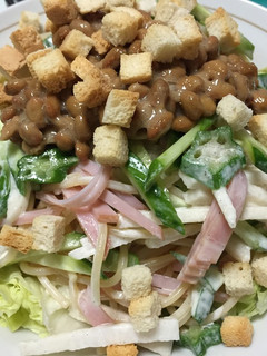 ☆ねばねばサラスパ-レシピのメイン写真