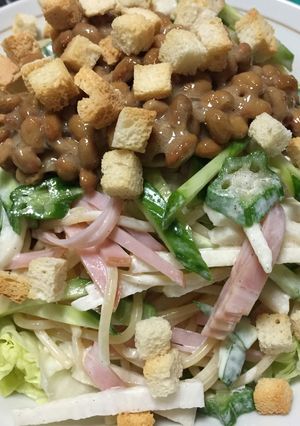 ☆ねばねばサラスパ-レシピのメイン写真
