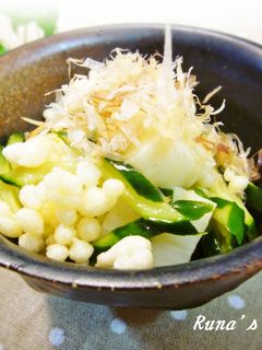 長芋の柚子胡椒和え☆たぬき風味-レシピのメイン写真