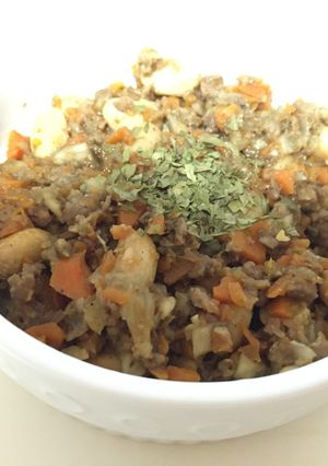 大豆のお肉と野菜たっぷりドライカレー-レシピのメイン写真