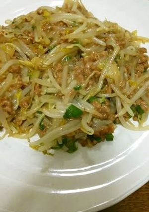 大豆のお肉で麻婆もやし-レシピのメイン写真