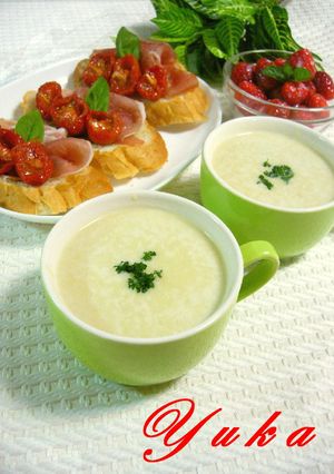❖たまには、そら豆のポタージュスープ❖-レシピのメイン写真