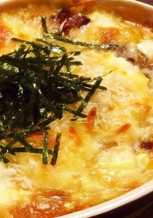 やきとり缶で簡単♡おもちグラタン-レシピのメイン写真