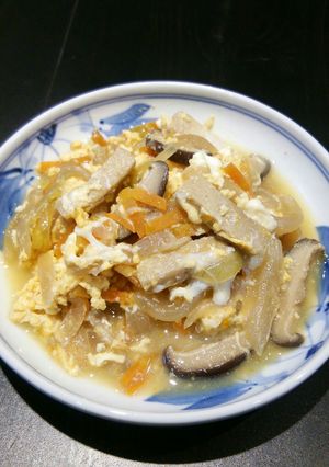 高野豆腐の卵とじ-レシピのメイン写真