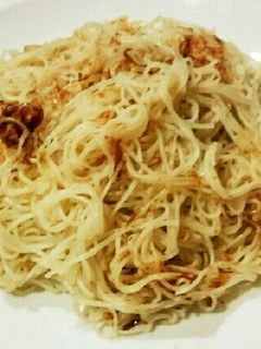 余った素麺を消費!焼きビーフン風炒め-レシピのメイン写真