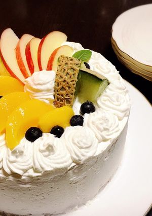 デコレーションケーキ-レシピのメイン写真