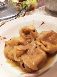 簡単材料2つだけ がんもと玉ねぎ煮-レシピのメイン写真