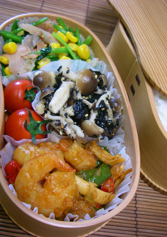お弁当（109）韓国風？しめじ和え-レシピのメイン写真