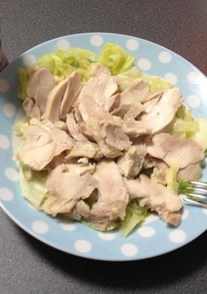 しっとりジューシー蒸し鶏キャベツ-レシピのメイン写真