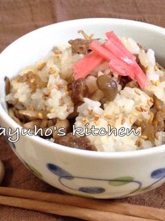 ガッツリ♪焼肉混ぜご飯*お弁当にも-レシピのメイン写真