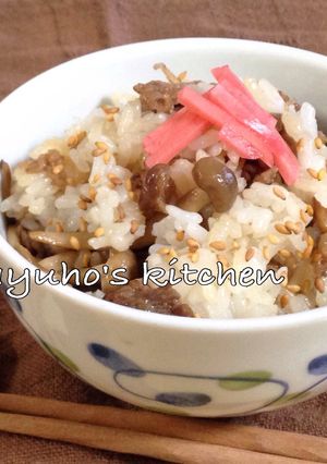 ガッツリ♪焼肉混ぜご飯＊お弁当にも-レシピのメイン写真