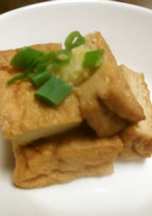 厚揚げのじゅわっと煮-レシピのメイン写真